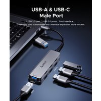 USB-хаб Orico YSA7-U3-GY-BP