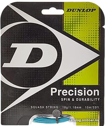 Струна для сквоша DUNLOP Precision Spin & Durability (10 м, синий)