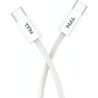 Кабель TFN TFN-C-IP-CC12M-WH USB Type-C - USB Type-C (1.2 м, белый)