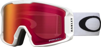 Горнолыжная маска (очки) Oakley Line Miner XL, линза Prizm Snow Torch Iridium matte white