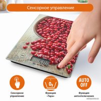 Кухонные весы Home Element HE-SC935 (брусничная россыпь)