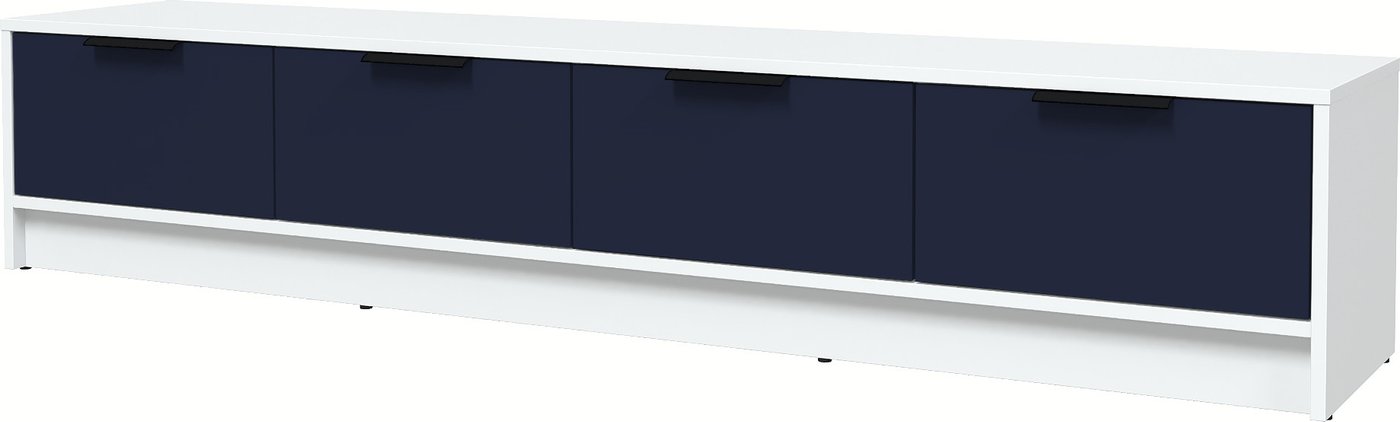 

Тумба Интерлиния ТВ Концепт КТ-ТВ4-35 Глосс (белый платинум/индиго)