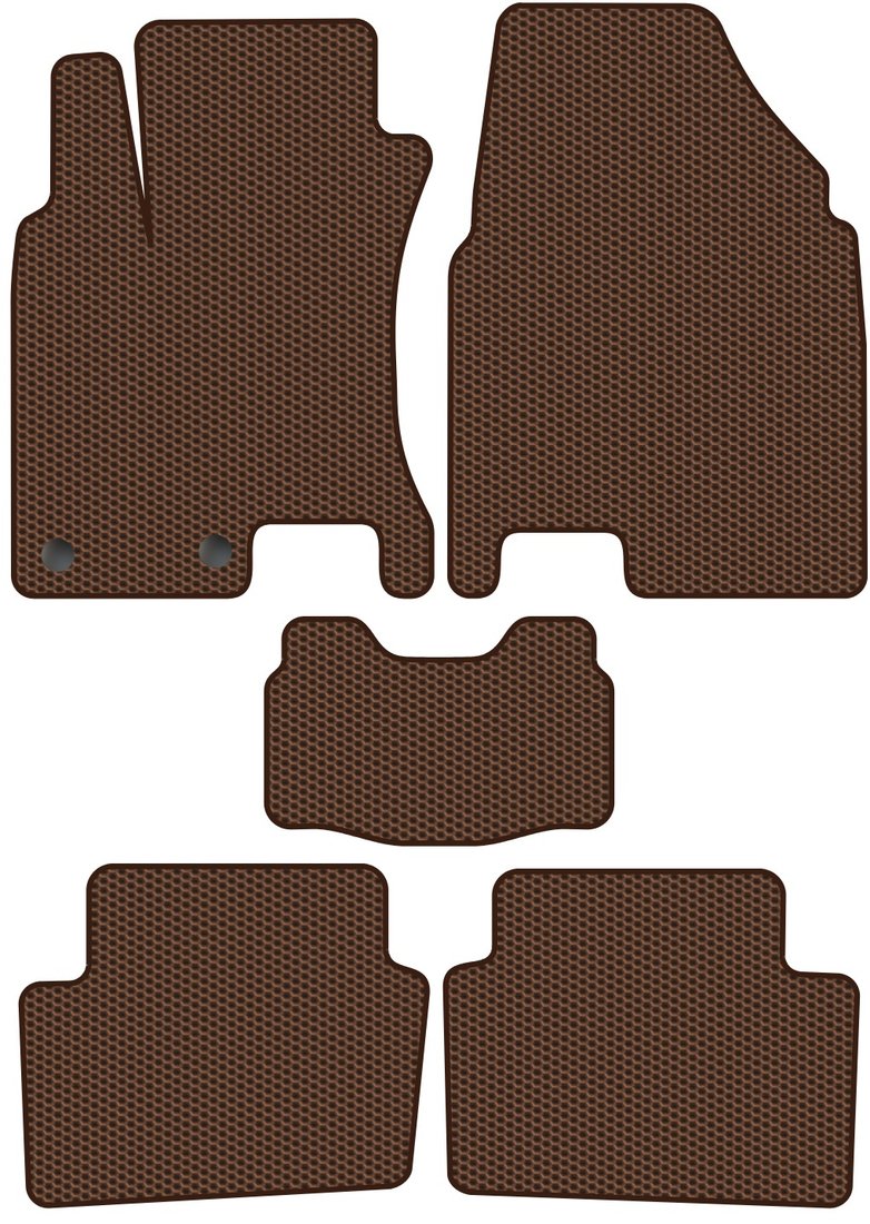

Комплект ковриков для авто Alicosta Nissan Qashqai I (suv / J10) 2006 - 2013 (коричневый, сота)