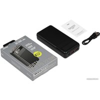 Внешний аккумулятор TFN Porta LCD PD 22.5W 20000mAh (черный)