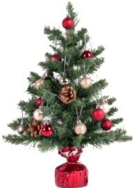 Елочка настольная Золотая сказка 591316 0.5 м