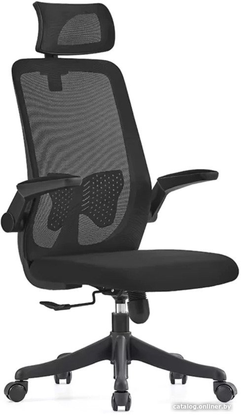 Офисное кресло SitUp Amelia PL Black (сетка Black/ткань Black)