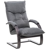 Кресло-качалка Импэкс Leset Монако (венге текстура/малмо 95)