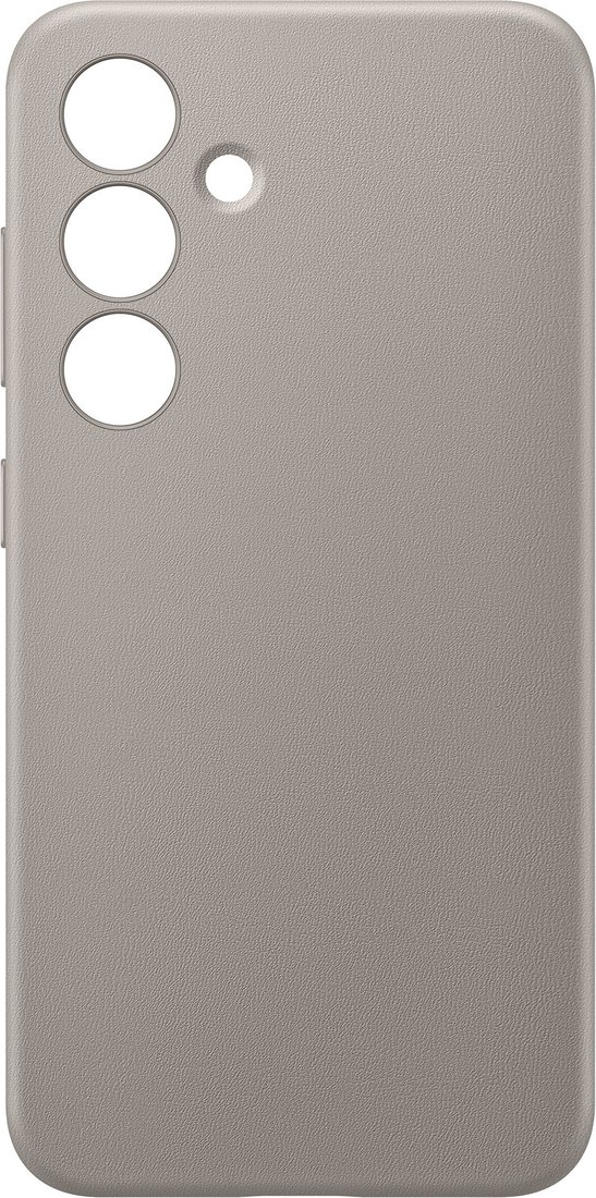 

Чехол для телефона Samsung Vegan Leather Case S24 (серо-коричневый)