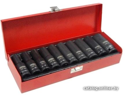Набор трещотка с головками ForceKraft FK-4107-5MPB (10 предметов)