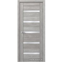 Межкомнатная дверь MDF-Techno Dominika Shale 100 80x200 (дуб шале седой, лакобель белый)