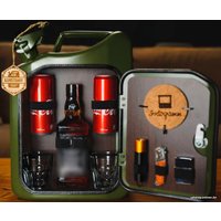 Подарочный набор Экспедиция Подарочный набор Канистра-бар 10 л (зеленый)