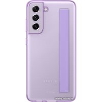 Чехол для телефона Samsung Slim Strap Cover S21 FE (фиолетовый)