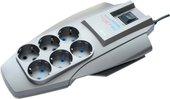 Pilot XPro 6 розеток 10 м серебристый