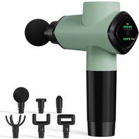 Перкуссионный массажер M&Gun 8000 Pro (фисташковый)