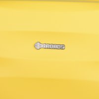 Чемодан-спиннер 4 ROADS 1389-M 67 см (яркий желтый)