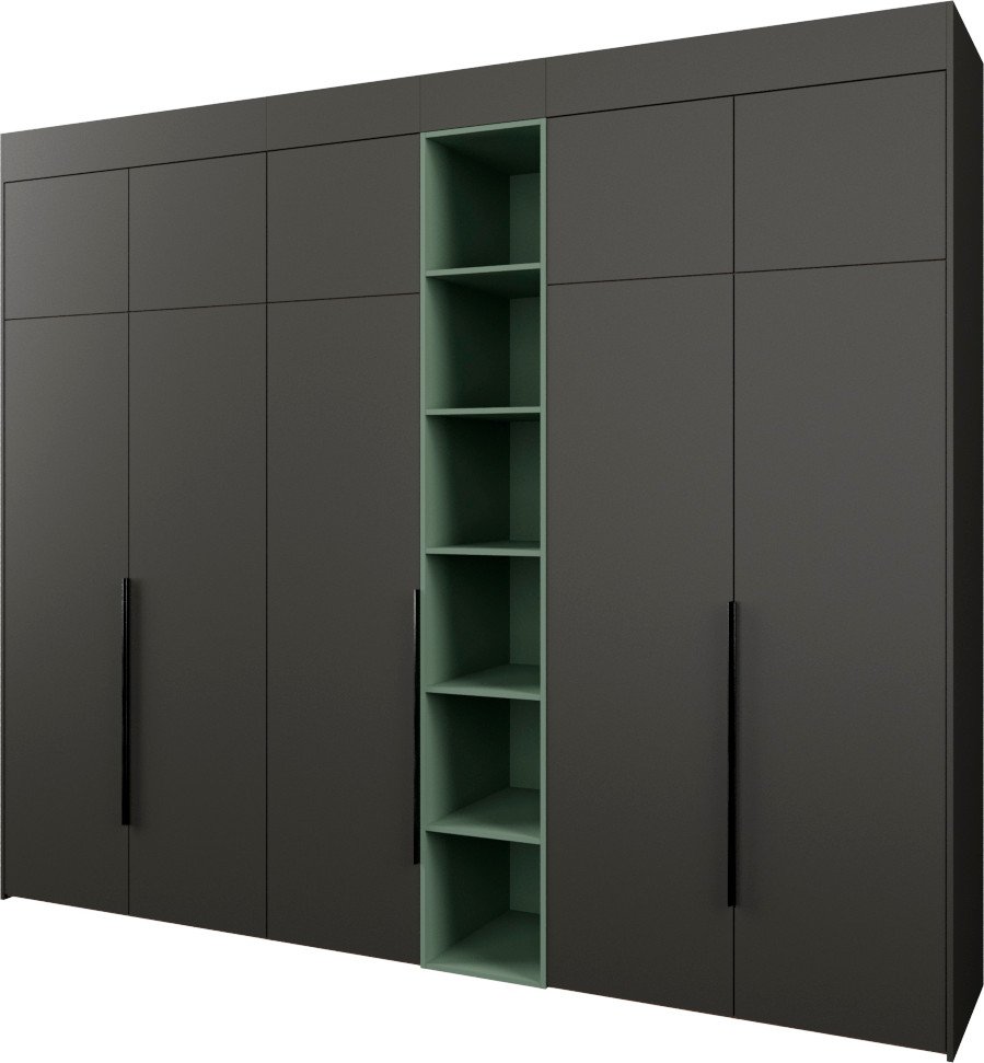 

Шкаф распашной Рэйгрупп Рэй S257-В14-3-WKZ В14-3 (дуб веллингтон/кобальт/зеленый самшит)