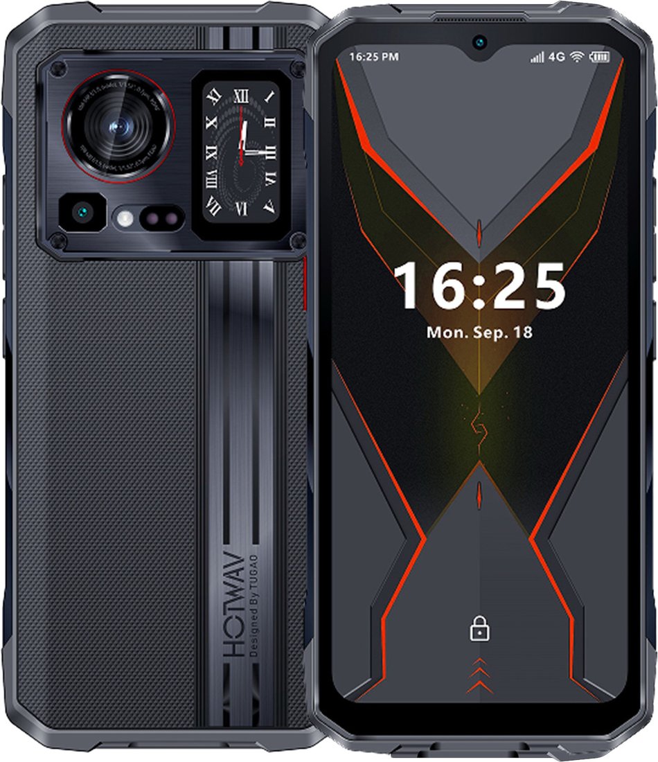 Телефон Hotwav Cyber 15 12GB/256GB (черный/серый)