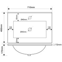  ЗОВ Тумба с умывальником Лира 70 L70MW0MWGVA-OL70 (белый глянцевый)