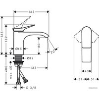 Смеситель Hansgrohe Vivenis 75012000