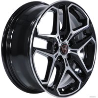 Литые диски NZ R-04 16x6.5" 5x100мм DIA 57.1мм ET 35мм BKF