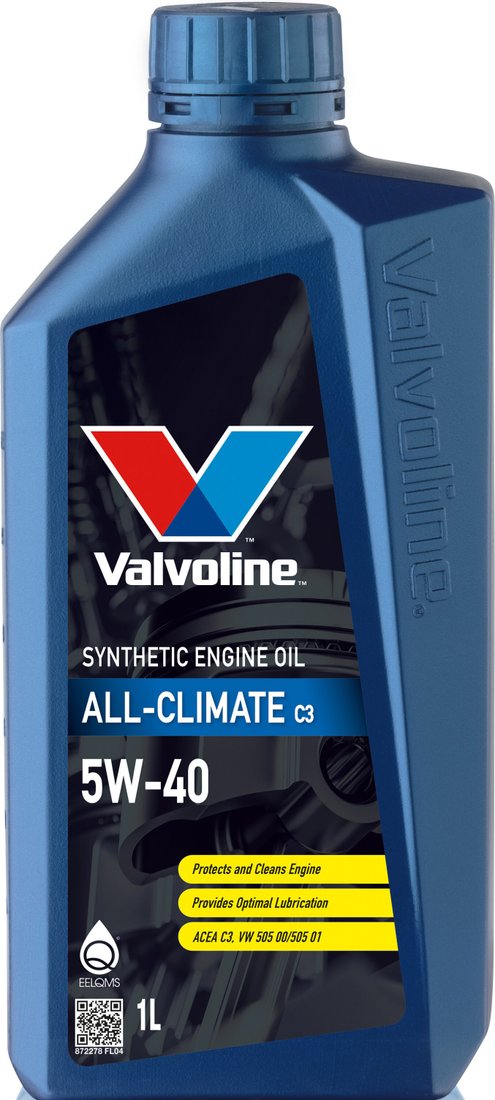 

Моторное масло Valvoline All-Climate (Diesel) C3 5W-40 1л