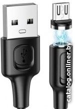 Кабель Borofone BX41 MicroUSB 1 м (черный)