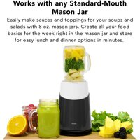 Стационарный блендер Tribest Personal Blender II Mason Jar Ready PB-430 (белый)