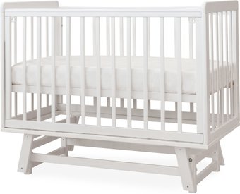 Классическая детская кроватка Incanto Anniken (маятник, белый)