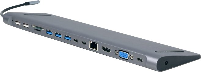 

Док-станция Cablexpert A-CM-COMBO9-01