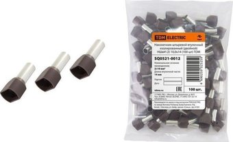 Наконечник-гильза для кабеля TDM Electric SQ0521-0012 (100 шт)