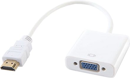 

Адаптер USBTOP HDMI - VGA (белый)