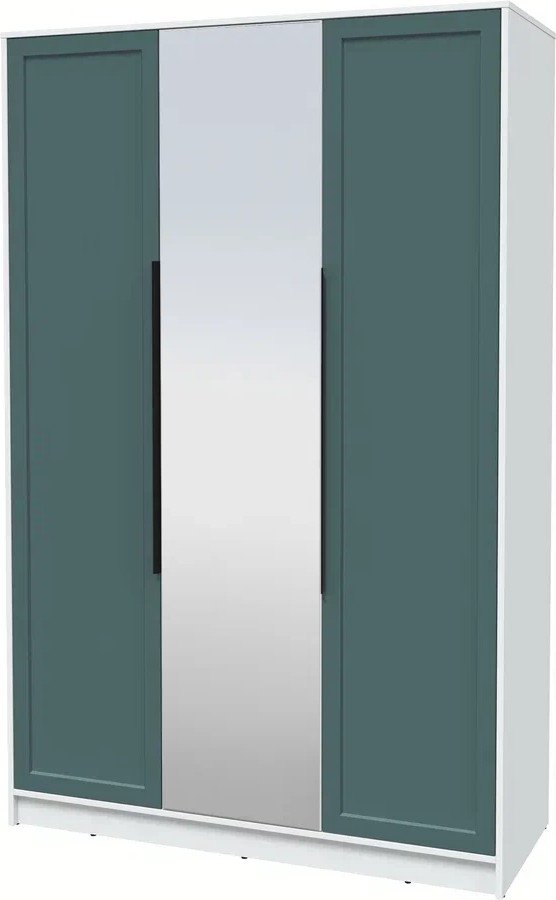 

Шкаф распашной Интерлиния Концепт Тренд КТ-Ш3(з) (белый платинум/верде)