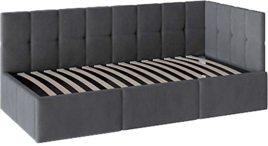 

Кровать Bon Mebel Оттава с ПМ 90x200 (серый)