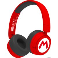 Наушники OTL Technologies Super Mario Red Kids Wireless SM1016