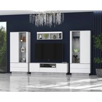 Горка Интерлиния Quartz-3 (белый платинум/бетон)