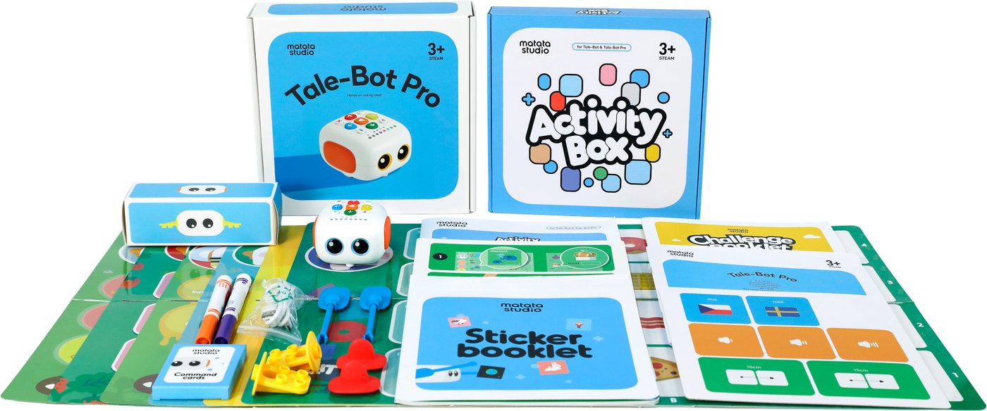 

Робототехнический набор Matatalab Tale-Bot Pro с набором Activity Box