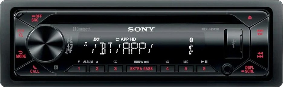 

CD-магнитола Sony MEX-N4300BT