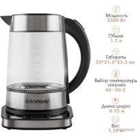 Электрический чайник Endever Skyline KR-367G