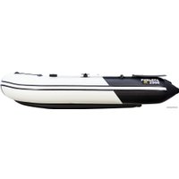 Моторно-килевая лодка Ривьера Компакт 2900 НДНД (светло-серый/черный)
