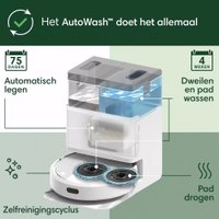 Робот-пылесос iRobot Roomba Plus 405 Combo Robot + AutoWash Dock (белый)
