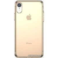 Чехол для телефона Baseus Simplicity Series для iPhone XR (золотистый)