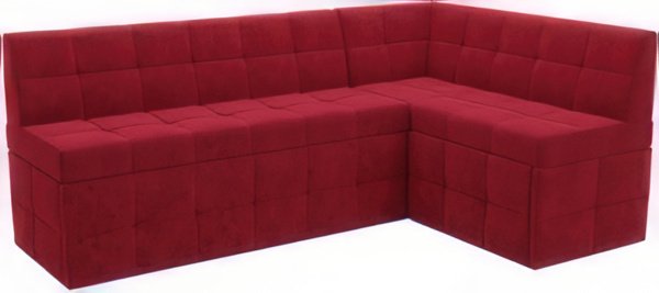 

Угловой диван Мебель-АРС Атлантис правый 212x84x135 (кордрой красный)