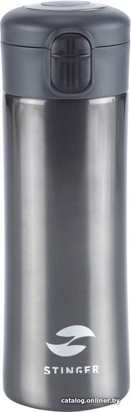 Термокружка Stinger HW-350-34-447 0.35л (черный глянцевый)