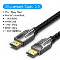 Кабель Vention HGABH DisplayPort - DisplayPort (2 м, черный) в Гродно