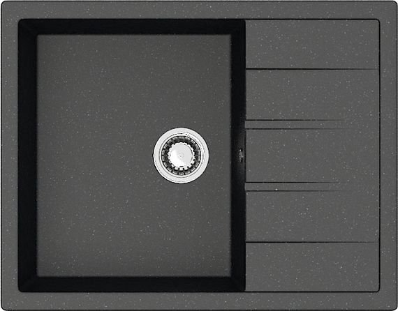 

Кухонная мойка MARRBAXX Карельский камень модель 151/Q4 F151Q004 (черный)