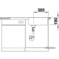 Кухонная мойка Blanco Zia XL 6 S (кофе) [517577]