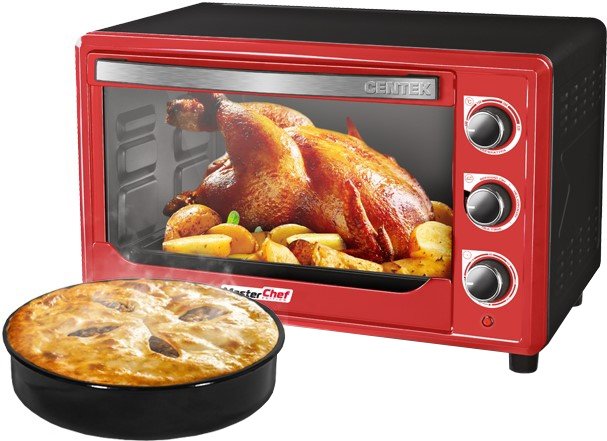 

Мини-печь CENTEK CT-1538-50 (красный)