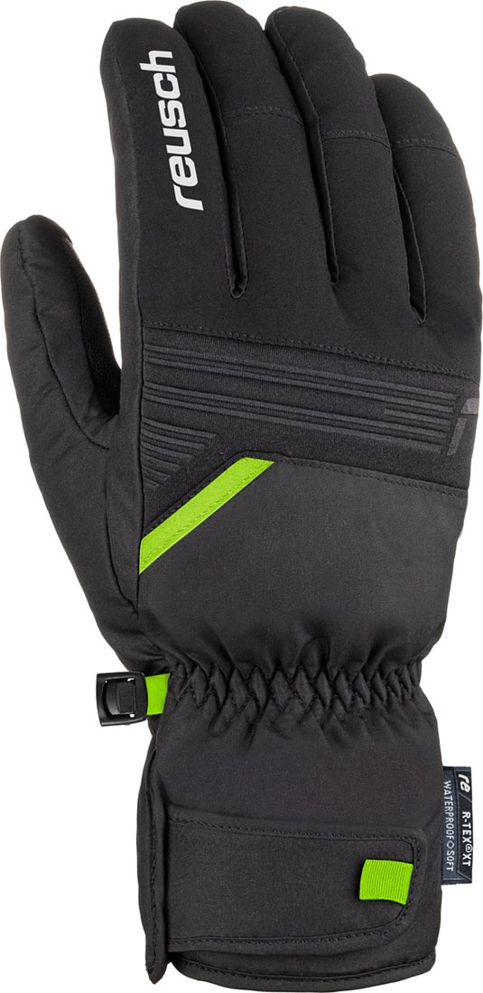 

Горнолыжные перчатки Reusch Bradley R-TEX XT 6101265-7716 (р-р 9.5, Black/Neon Green)
