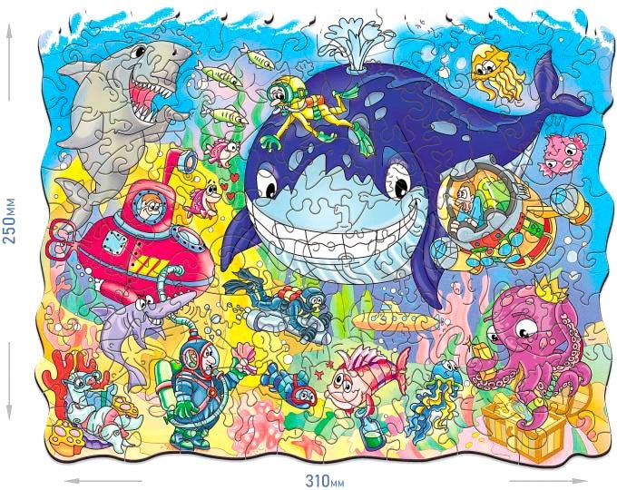 

Мозаика/пазл Нескучные игры Fun Art Подводный мир