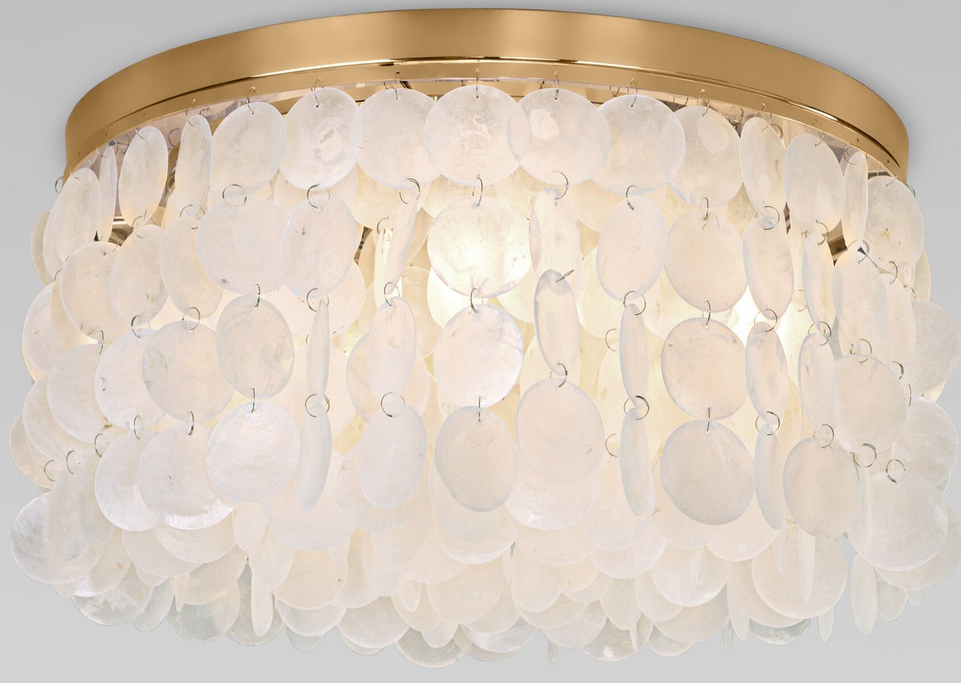 

Люстра средней высоты Евросвет 60084/5 (латунь/перламутр)